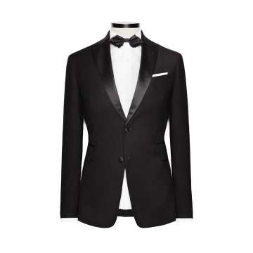 Two Buttons Wide Peak Lapel